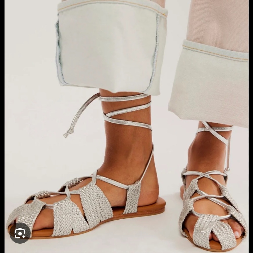NWOT Free People Sunny Gilly Sandal - Picture 5 of 6